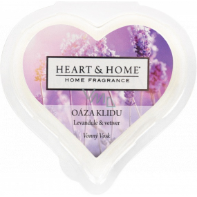 Heart & Home Oasis of calm Soy natural scented wax 26 g