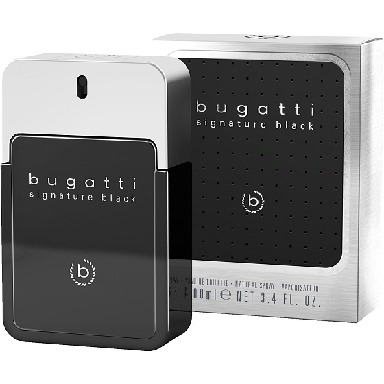 Bugatti Signature Black Eau de Toilette for men 100 ml