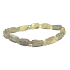 Garnet Tsavorite bracelet elastic natural stone, ball 6 - 10 mm / 16 - 17 cm, gardener mascot