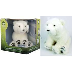 EP Line Alive Polar bear cub interactive plush toy 25 cm, recommended age 3+