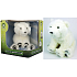 EP Line Alive Polar bear cub interactive plush toy 25 cm, recommended age 3+