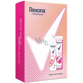 Rexona Sexy Bouquet 48h antiperspirant deodorant spray 150 ml + Orchid Fresh shower gel 250 ml, cosmetic set