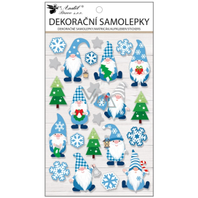 Pop up Christmas stickers Elves 14,5 x 25 cm