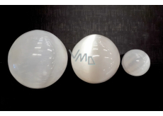 Selenite sphere natural stone 7 cm, angelic energy