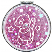 Me To You Cosmetic mirror with glitter Stars 8 cm