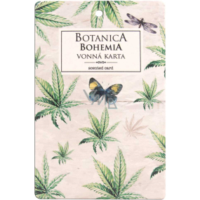 Bohemia Gifts Aromatic scented card Hemp 10,5 x 16 cm