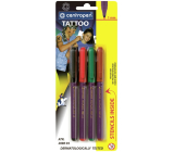 Centropen Tattoo leather marker 4 pieces + stencils