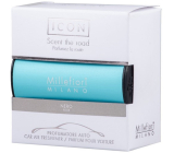 Millefiori Milano Icon Nero - Light blue car fragrance Classic scent for up to 2 months 47 g