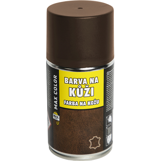 Max Color leather paint, brown, 250 ml