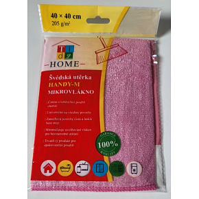 Tidy Home Swedish Microfiber Cloth for Surfaces 40 x 40 cm, 205 g