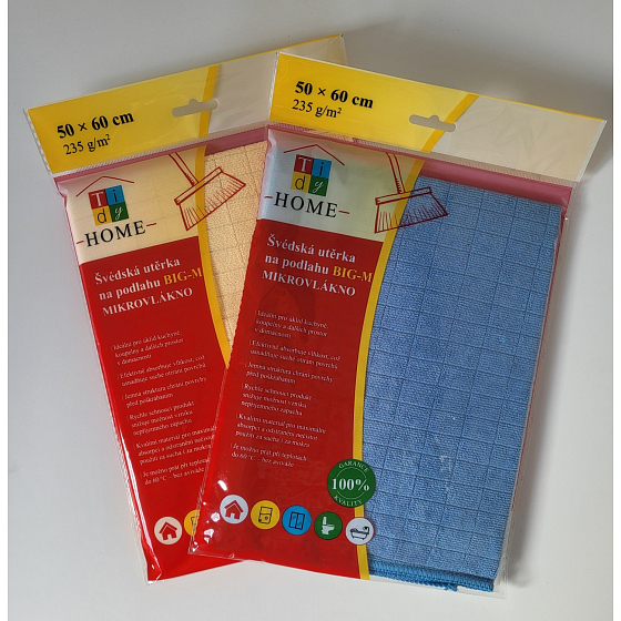 Tidy Home microfiber floor cloth 60 x 50 cm, 235 g