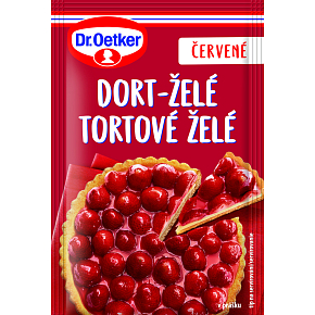 Dr. Oetker Fruit Jelly Red, 10 g