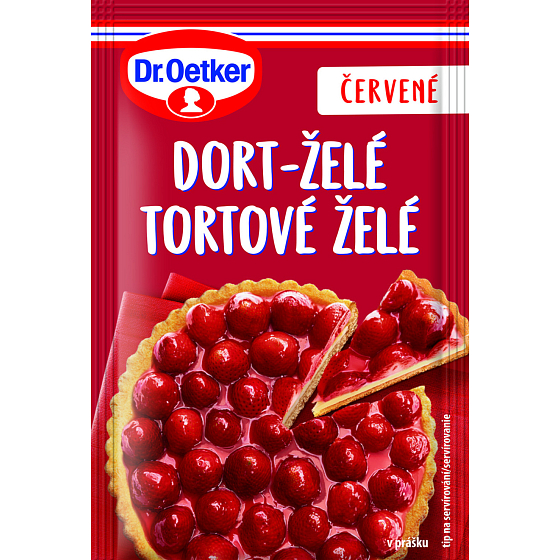 Dr. Oetker Fruit Jelly Red, 10 g