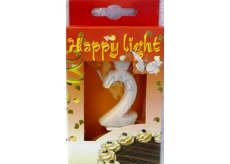 Happy light Cake candle number 2 in a box