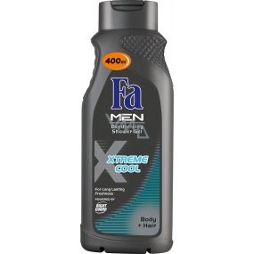 Fa Men Xtreme Cool shower gel for body and hair for men 400 ml