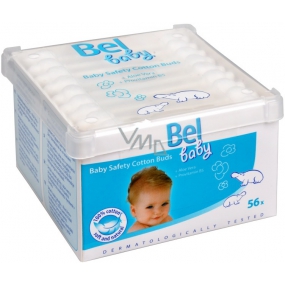 Bel Baby Cotton sticks in a box of 56 pieces