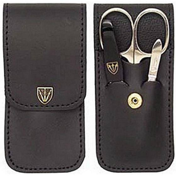Kellermann 3 Swords Luxury Manicure 3 Piece Genuine Leather L56771FG12