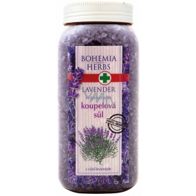 Bohemia Gifts Lavender with herbal extract regenerating bath salt 900 g