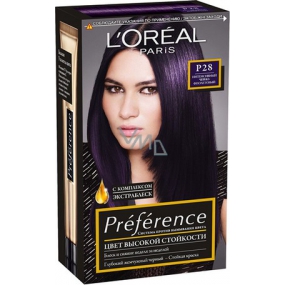 Loreal Preference Feria Hair Color P28 Intensive Black Violet