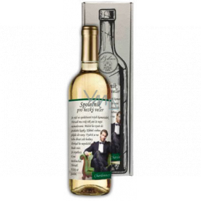 Bohemia Gifts Chardonnay Companion for the evening white gift wine 750 ml