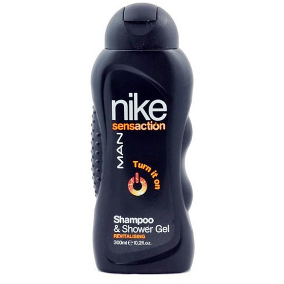 Nike Tum It On 2in1 shower gel and shampoo for men 300 ml
