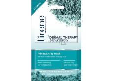 Lirene Dermal Therapy Skin Detox minerální čistící jílová maska 2 x 6 ml