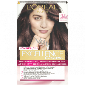 Loreal Paris Excellence Creme hair color 4.15 Ice brown