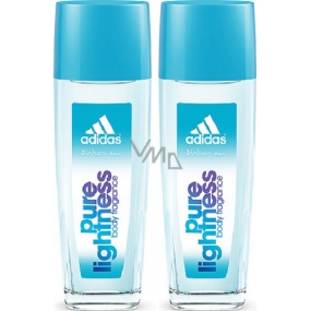 Adidas Pure Lightness perfumed deodorant glass for women 2x75 ml