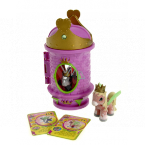 Filly Fairy Castle Tower with 2 figures with glow-in-the-dark wings, recommended age 3+