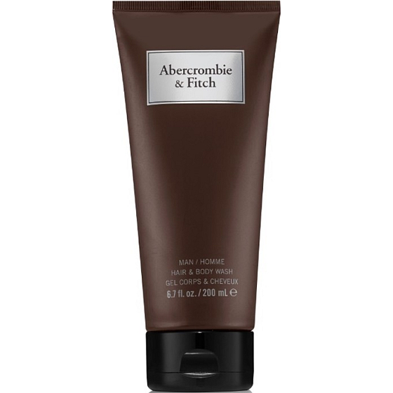 Abercrombie & Fitch First Instinct shower gel for body and hair for men 200 ml