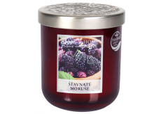 Heart & Home Juicy mulberries Soy scented candle medium burns up to 30 hours 115 g