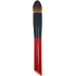 Cosmetic brush for makeup round hair to the tip red-black handle 16 cm 30450