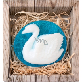 Bohemia Gifts Swan handmade toilet soap in a box of 80 g