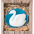 Bohemia Gifts Swan handmade toilet soap in a box of 80 g