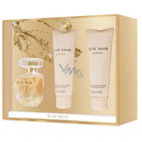 Elie Saab Le Parfum Eau de Parfum for Women 50 ml + Shower Gel 75 ml + Body Lotion 75 ml, Gift Set