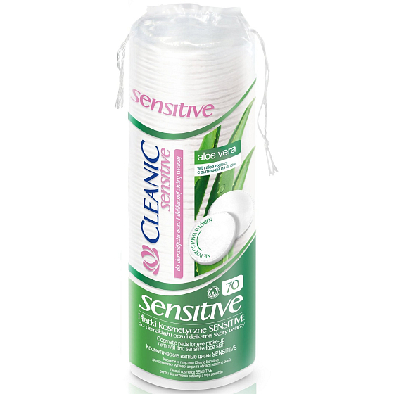 Cleanic Sensitive cosmetic tampons 70 pieces