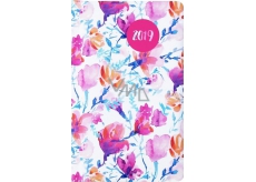 Albi Diář 2019 pocket weekly Water-colors 15,5 x 9,5 x 1,2 cm