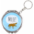 Albi Mirror - Keychain with the text Mine! 6,5 cm