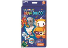 Amos Robot glass paints set of 6 colors x 10.5 ml + 6 slides