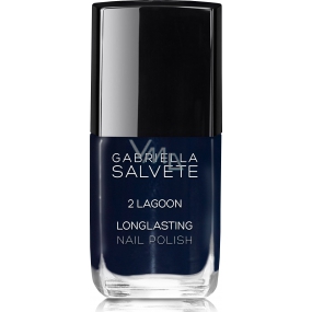 Gabriella Salvete Longlasting Enamel long-lasting nail polish with high gloss 02 Lagoon 11 ml