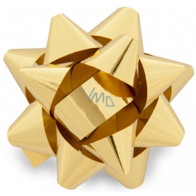 Nekupto Starfish medium metal gold 6.5 cm HX 127 01