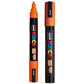 Posca Universal acrylic marker 1,8 - 2,5 mm Orange PC-5M