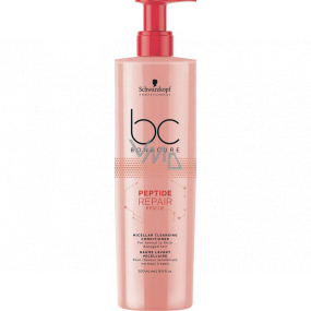 Schwarzkopf Professional BC Bonacure Peptide Repair Rescue Micellar Cleansing Cleansing Conditioner for Damaged Hair 500 ml