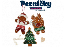 Albi Gingerbread, fragrant Christmas decoration Amazing guy stick figure 8 cm