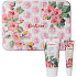 Heathcote & Ivory Freston Cassis & Rose hand cream 50 ml + lip balm 10 ml + tin box, cosmetic set