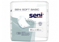 Seni Soft Basic hygienic absorbent pads 2 drops, 90 x 60 cm 30 pieces