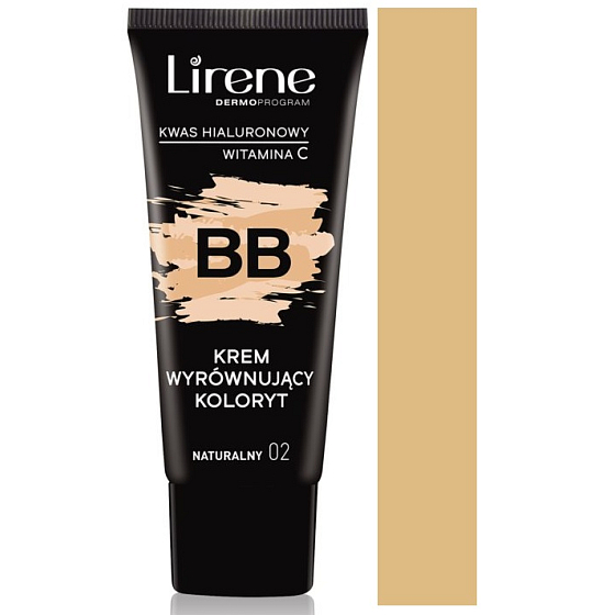 Lirene BB Cream Moisturizing Tone Balancing 02 Natural 30 ml
