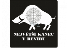 Albi Humorné tričko Nejlepší kanec v revíru, pánské velikost L