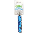 Nekupto Cool name keyring Miroslav 1 piece