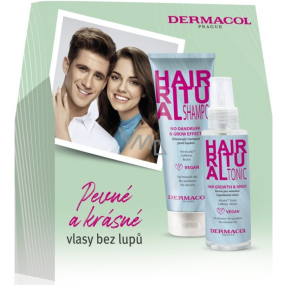 Dermacol Hair Ritual anti-dandruff shampoo 250 ml + hair loss reduction serum 100 ml, cosmetic set